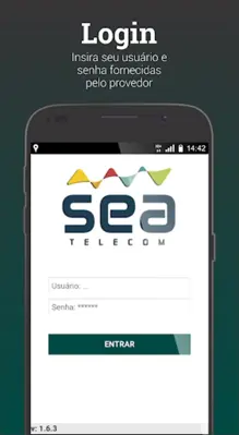 SEA Telecom android App screenshot 4